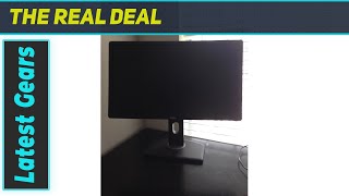 Dell Professional P2412H 24Inch Monitor Review Height Adjustable Rotatable and Remote [upl. by Enelam28]