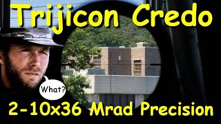 TRIJICON Credo 210x36 MRAD Precision  So Close  RePew [upl. by Acissehc]