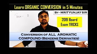 Trick 13  Conversion of Benzene into its Derivatives [upl. by Korney]