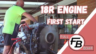 18R Hilux engine  Old Scrap engine gets a new lease on life [upl. by Wurtz422]