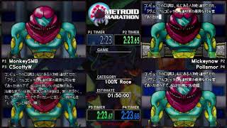 Metroid Fusion 100 Race Metroid Marathon 2018 [upl. by Dugan795]