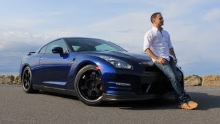 Nissan GTR Black Edition 2013 Review amp Test Drive with Ross Rapoport by RoadflyTV [upl. by Laroc373]