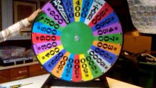 Wheel of Fortune Prize Wheel demo [upl. by Ennaerb]