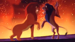 Simba Vs Scar Final Battle In Slowmotion Lion King [upl. by Perseus]