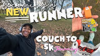 How I Started Running  Couch to 5k  My first 5k race Weight Loss amp Fitness Journey [upl. by Dori]