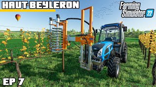 NEW TRACTOR VINE PRUNING TIME  Farming Simulator 22  HautBeyleron  Episode 7 [upl. by Elazaro]