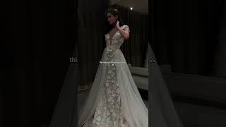 Peachy Wedding Gown by Galia Lahav [upl. by Fromma]