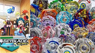 ALL Season 1 Dual Layer BEYBLADE BURST MARATHON BATTLE [upl. by Acinyt]