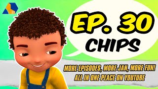 Jan Cartoon in Urdu  Chips  Official Cartoon Remastered  S01 E30 [upl. by Lebbie]