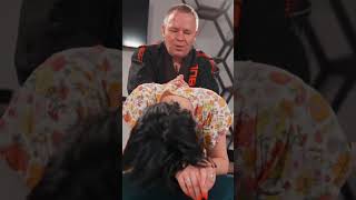 Extreme chiropractic adjustment and back cracks for Mary chiropractor [upl. by Hanover]