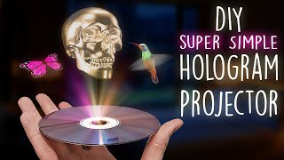 DIY Super Simple 3D Hologram Projector [upl. by Wiatt]