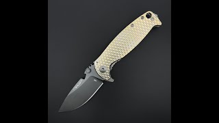 DPx Gear HestF Leggaro Titanium Bronze Frame Lock M390 [upl. by Melamie]