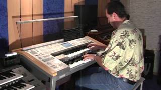 Carmen Overture on Yamaha Electone Stagea ELS01C Organ H Mladosevits Georges Bizet [upl. by Hiram]