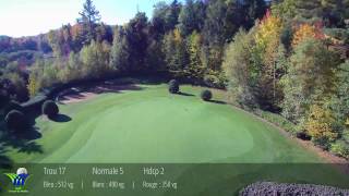 Club de Golf SaintJeandeMatha  Trou numéro 17 [upl. by Enyrehtac]