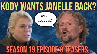 Sister Wives TEASERS S19 E8  Kody Confronts Janelle Robyn Addresses Haters [upl. by Yehus]