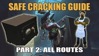 Runescape 3 Complete Safecracking Guide Part 2  Full Routes for all Levels [upl. by Yasu987]