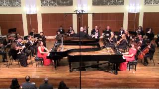 Poulenc Concerto for Two Pianos in D minor [upl. by Aguie]