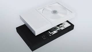 CD Player with Speaker CP2  MoMA Design Store [upl. by Nalym]