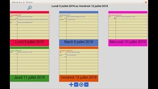 ECTOR lordinateur pour les Dys Agenda ou journal de classe adapté à la dyspraxie [upl. by Grobe]