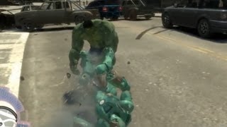 Iron Man IV vs HULK  GTA iV  JulioNIB scripts battle [upl. by Ditmore]