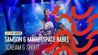 Samson amp Marie Space Babe  Scream amp Shout  Live Bij Q [upl. by Ttehc370]