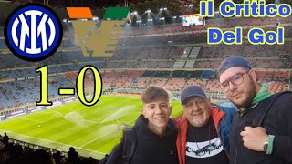 VLOG PARTITA SPECIALE INTER CLUB INTER  VENEZIA 10 LIVE REACTION DA SAN SIRO 🖤💙 [upl. by Irok]