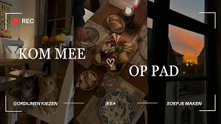 Episode 2  gordijnen kiezen Dille amp Kamille en wintersoepeke maken [upl. by Nivalc125]