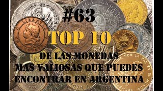 Top 10 de las Monedas más Valiosas Argentinas  Catalogo Janson 2014 scircular [upl. by Odysseus]