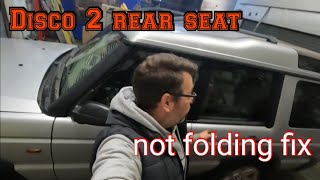 discovery td5 restoration rear 7 seats will not open here is how we fixed it [upl. by Emmalynn]