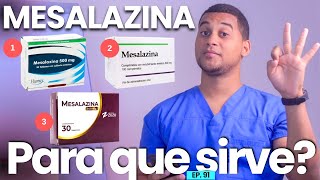 MESALAZINA PARA QUE SIRVE  3 COSAS [upl. by Leggat]