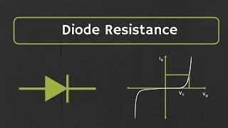 Diode Resistance Explained DC Resistance AC Resistance and Average AC Resistance Explained [upl. by Lindner]