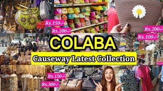 Colaba Causeway ShoppingColaba Market MumbaiMumbai Street Market [upl. by Nairda]