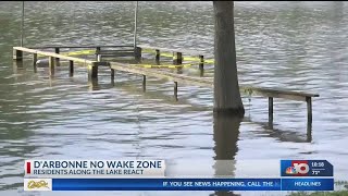 Residents react to the DArbonne no wake zone [upl. by Neeloj]