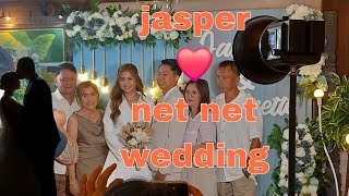 net net ❤ jasper wedding celebration part 1 [upl. by Ellehcear871]