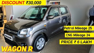 2024 new Wagon R VXI second base model MT Petrol 😍 Detailed review  CAR Shiksha [upl. by Ahsiuqet]