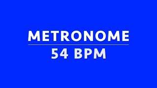 54 BPM  moonlight metronome [upl. by Nitsirk41]