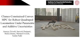 ChanceConstrained Convex MPC for Quadrupedal Robots [upl. by Lorinda]