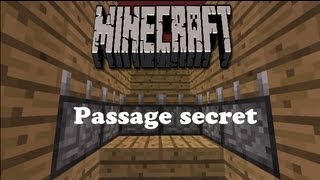 Un escalier dissimulé dans le sol   Minecraft Tuto [upl. by Atiugal775]