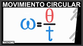 Velocidad angular  Movimiento Circular Uniforme o MCU  Fx82 cw [upl. by Tella]