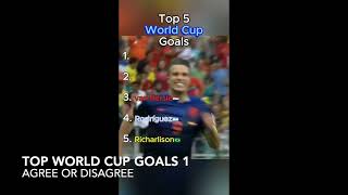 Top World Cup Goals 1 [upl. by Oam]