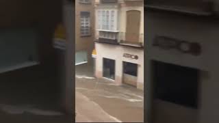 Málaga sufre graves inundaciones por la DANA [upl. by Haem937]