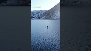 Winter at Crummock Water lakedistrict winter drone [upl. by Singleton]