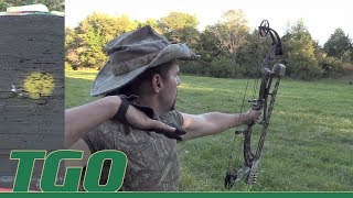 TGO  70 Yard Instinctive Compound Bow Build amp Test [upl. by Orna]