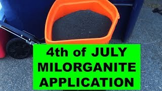 Fourth of July Milorganite Application [upl. by Beitz]