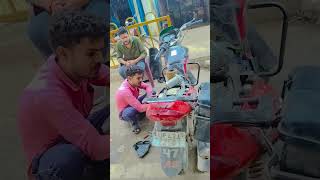 Passion bike ki service automobile song kumarganj Ayodhya [upl. by Barn]