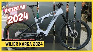 WILIER KARGA HYBRID EMTB DA 160 MM ANTEPRIMA 2024 [upl. by Eatnom]