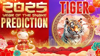 2025 Chinese Zodiac Tiger Horoscope Prediction 2025Prediction [upl. by Anilrahc]