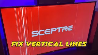 How to Fix Scepter TV Screen With Vertical Lines [upl. by Vrablik]