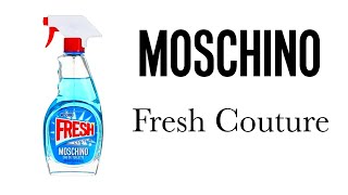 Обзор Аромата  MOSCHINO Fresh Couture [upl. by Yzdnil]