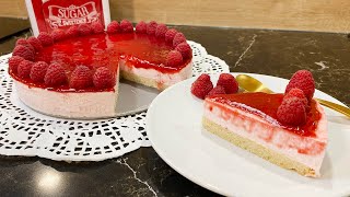 Réussir un gâteau à la framboise comme un chef patissier avec toutes les étapes et astuces 👨‍🍳👩‍🍳 [upl. by Ahsitan12]